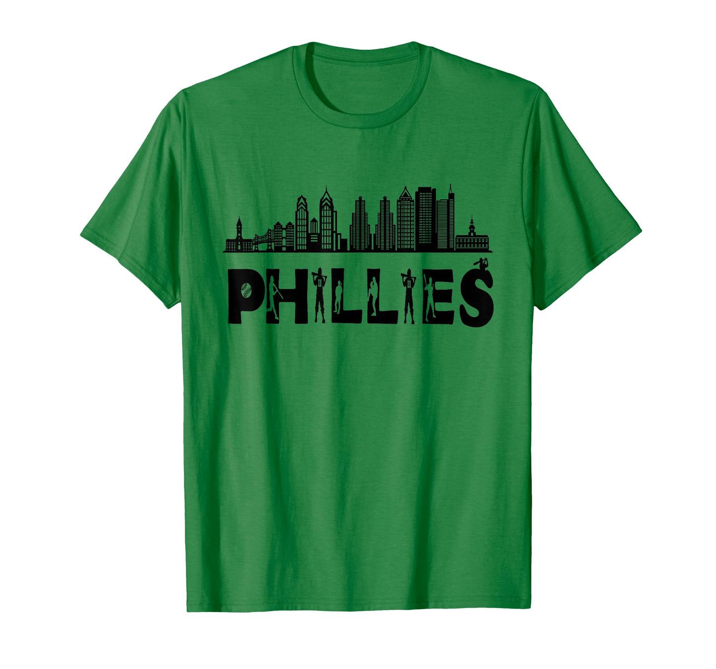 Funny Vintage Philly Baseball Lovers Baseball Fans T-Shirt