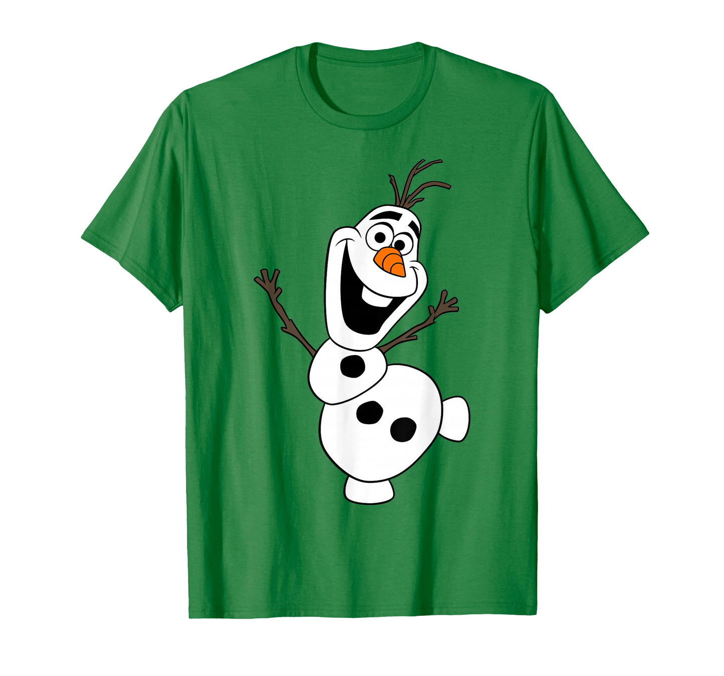 Disney Frozen Olaf Snowman Happy Pose Smile T-Shirt