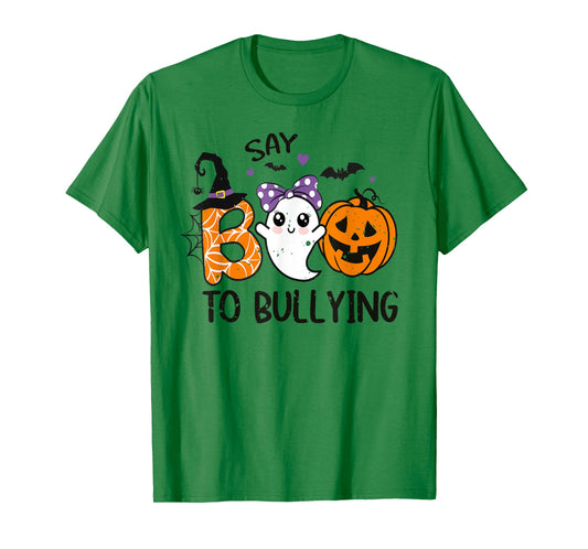 Boo To Bullying For Unity Day And Halloween Anti Bullying T-Shirt