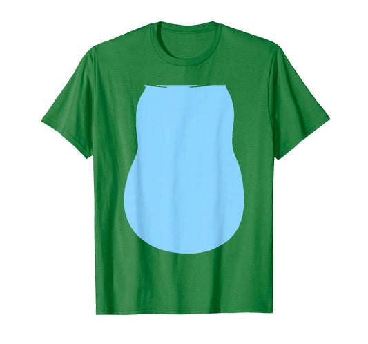 Pretend Alien Dog Halloween Costume Blue Alien Dog Funny T-Shirt