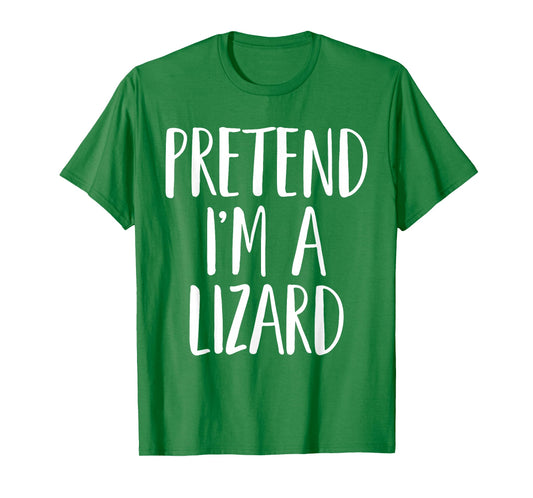 Pretend I'm A Lizard Family Women Men Kids Halloween Costume T-Shirt