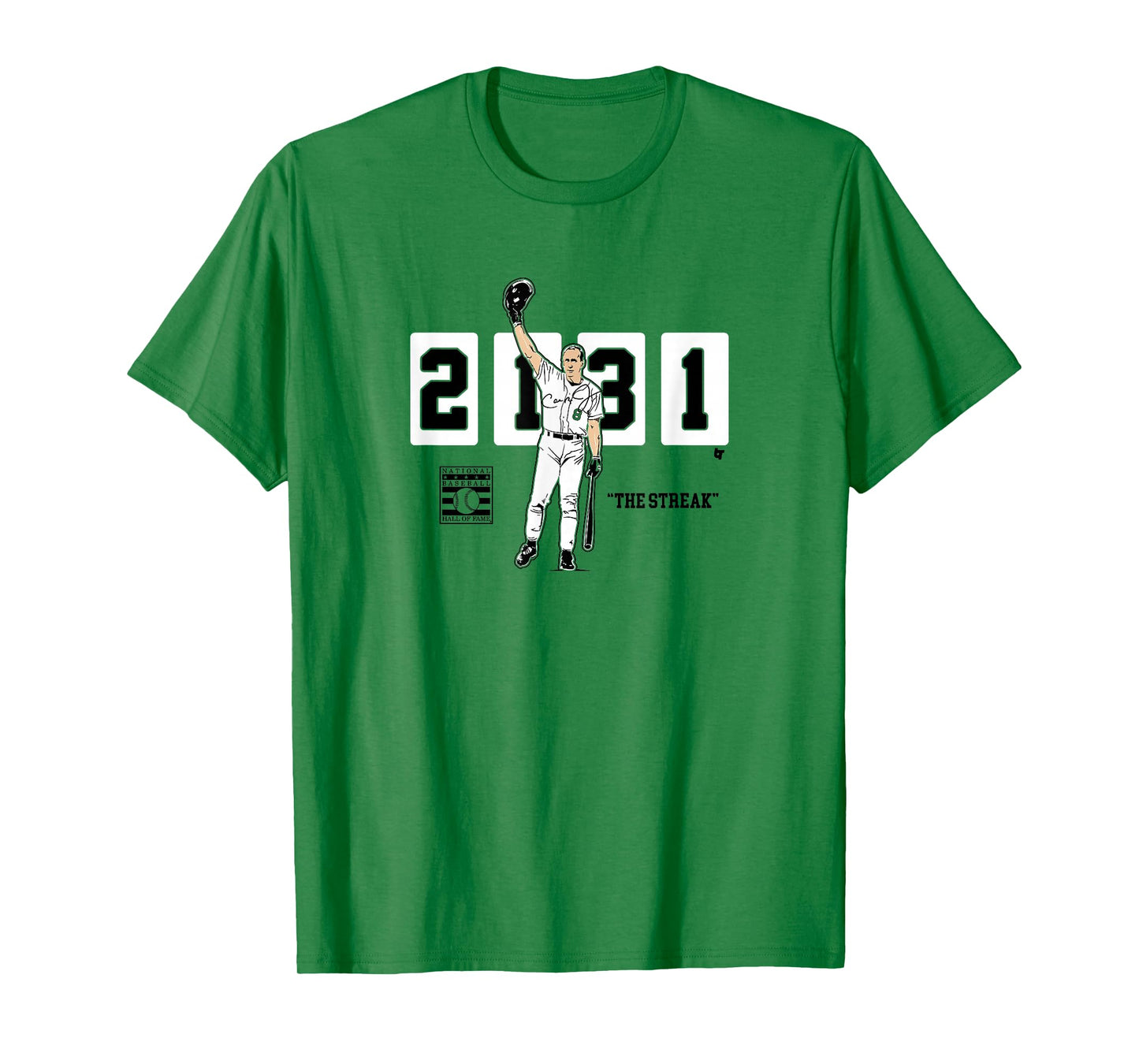 Cal Ripken Jr. - 2131 (Orange) - Baltimore Baseball T-Shirt