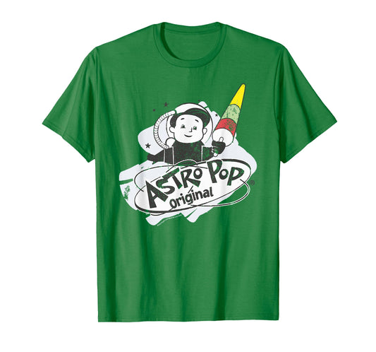 Astro Pop Original Retro Space Boy Candy T-Shirt