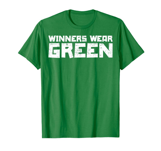 Team Sports Winners Wear Green T-Shirt