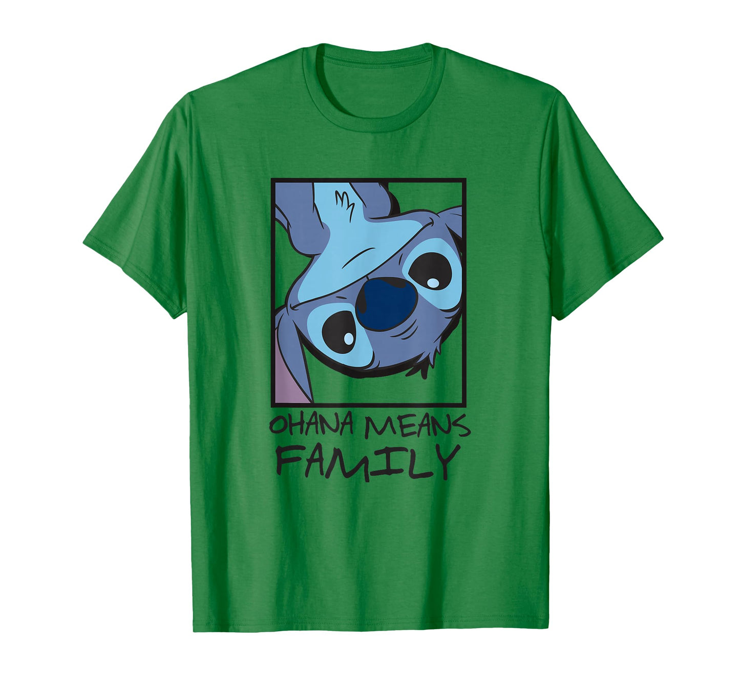 Disney Lilo & Stitch Ohana Means Family Stitch Panel Box T-Shirt