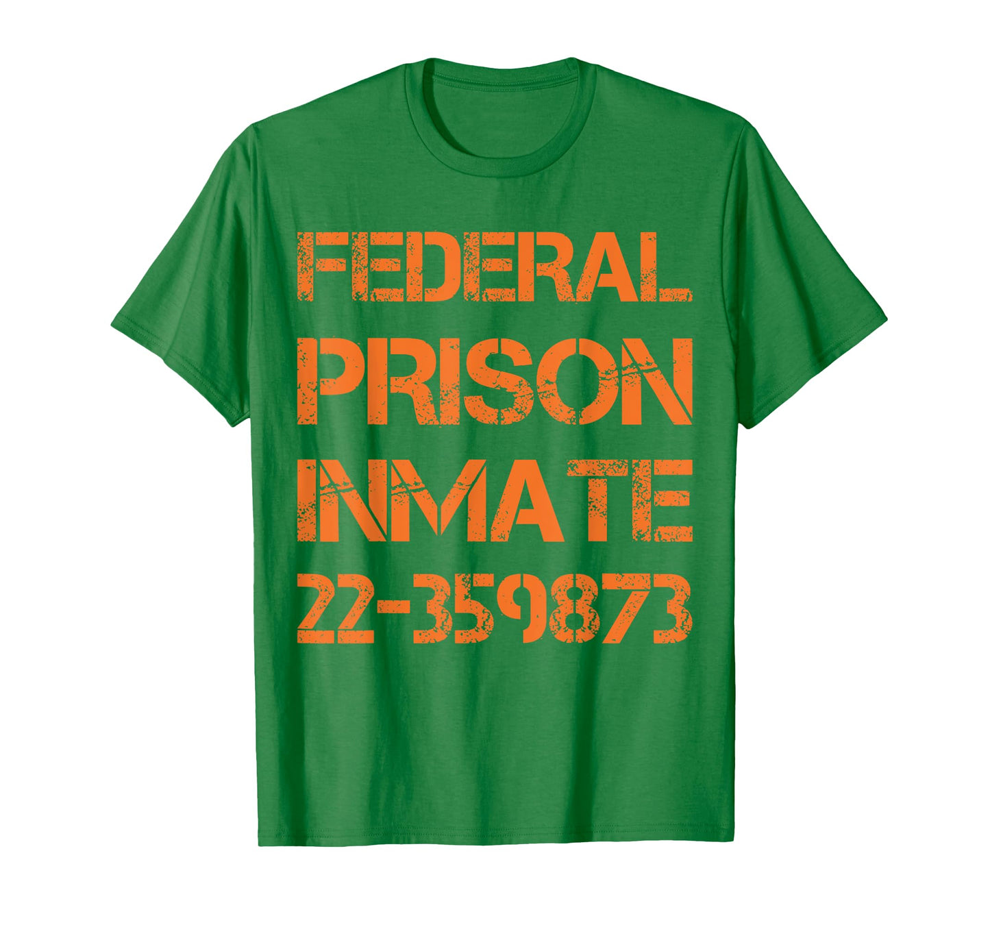 Halloween Federal Prison Jail Inmate Prisoner Costume T-Shirt