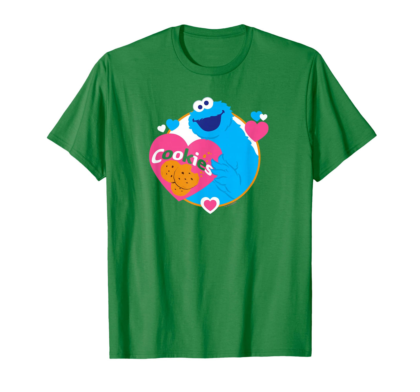 Sesame Street Cookie Monster Love Cookies T-Shirt