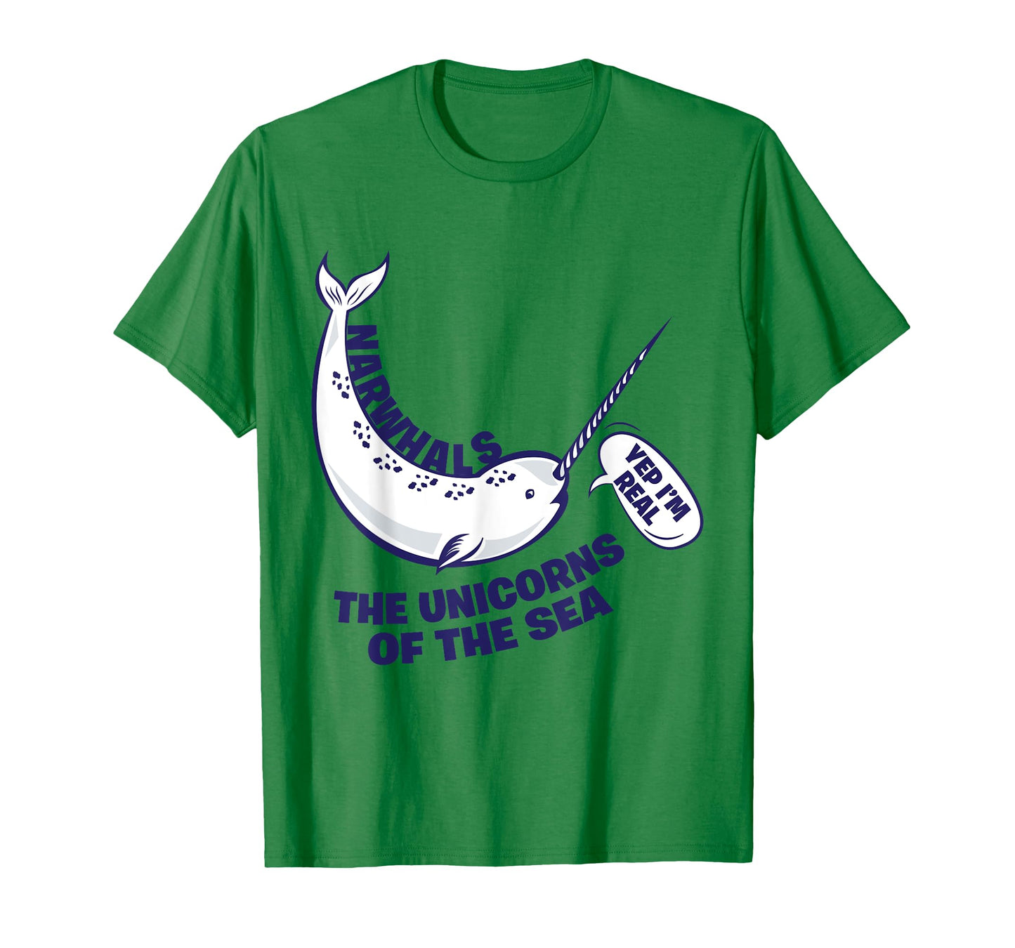 Narwhals The Unicorns Of The Sea T-Shirt - Funny Fish Tee