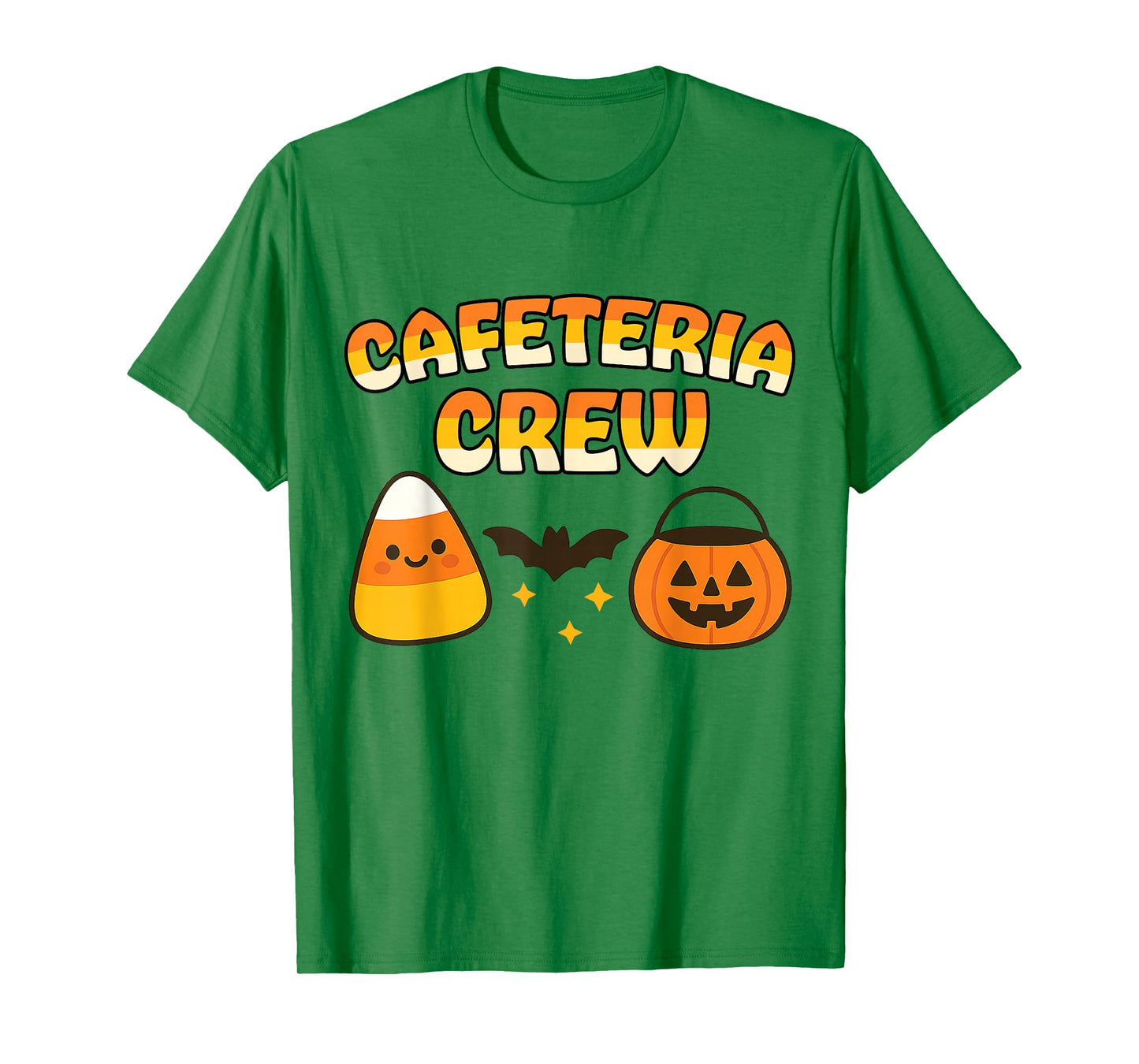 Lunch Lady Halloween Cafeteria Crew Fall Candy Corn Cute T-Shirt
