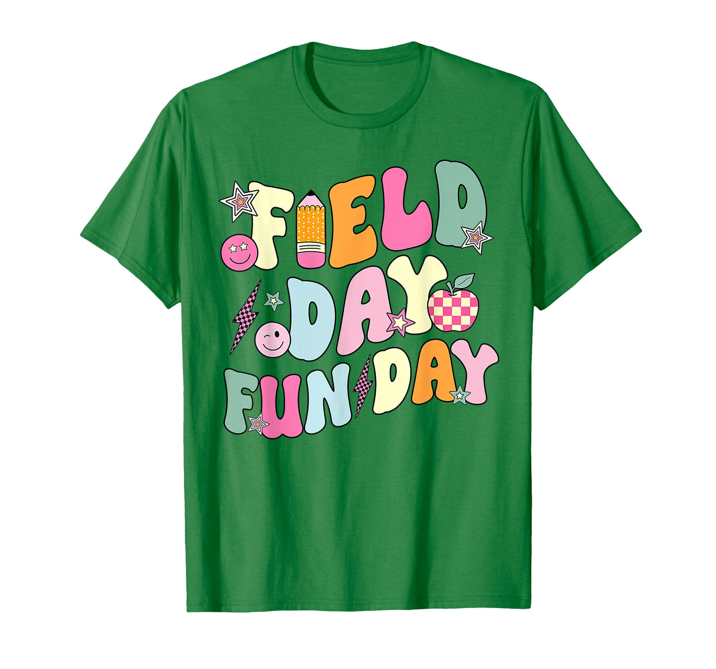 Field Day Fun Day Last Day Of School Teacher Student T-Shirt