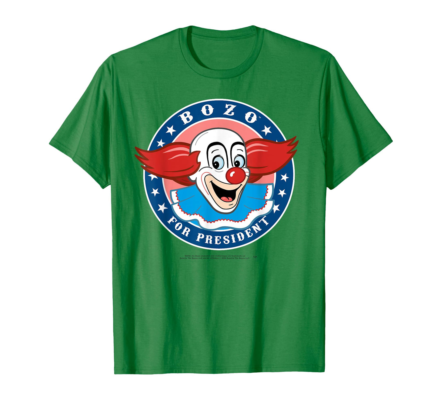 Bozo the Clown - Vintage Bozo For President T-Shirt