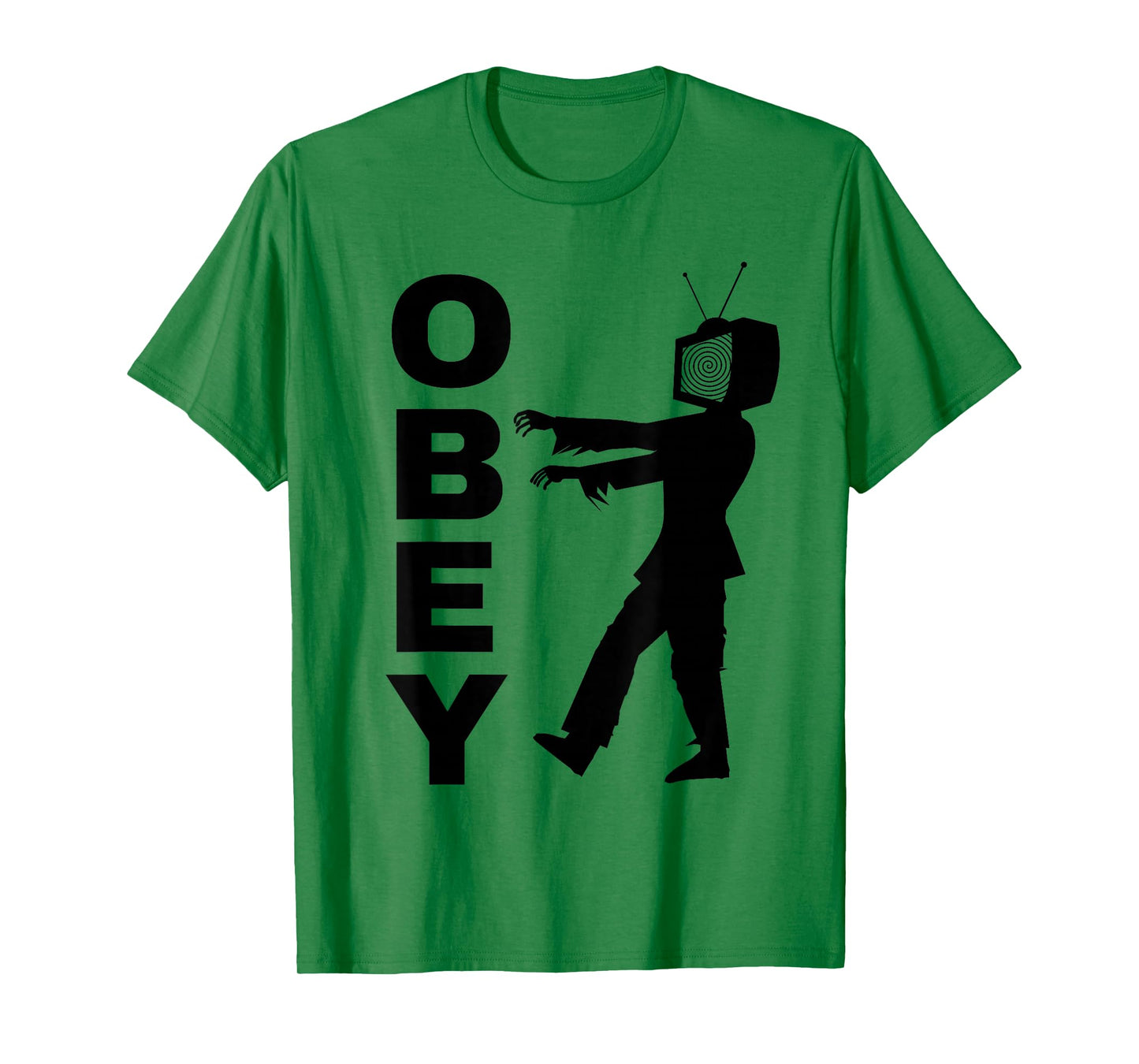 Conspiracy Clothing Co. Obey TV Zombie Media Brainwashing Television T-Shirt
