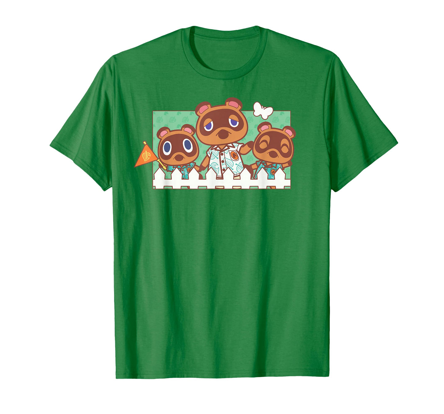 Animal Crossing: New Horizons Tom Nook Family Panel T-Shirt