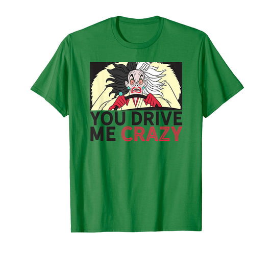 Disney - Cruella De Vil Drive me Crazy T-Shirt
