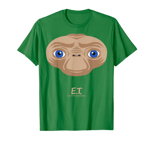 E.T. the Extra-Terrestrial Big Face Stylized T-Shirt