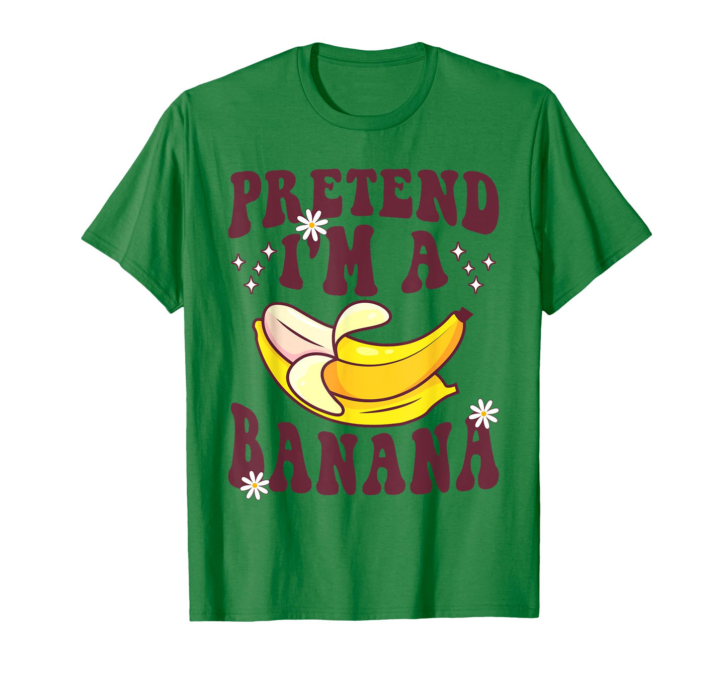 Lazy Halloween Costume Funny Pretend I'm A Banana T-Shirt