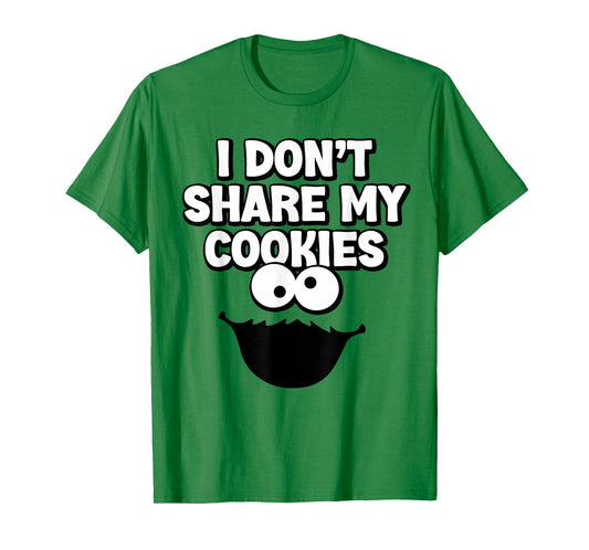 Funny I Don’t Share My Cookies Monster Cake T-Shirt