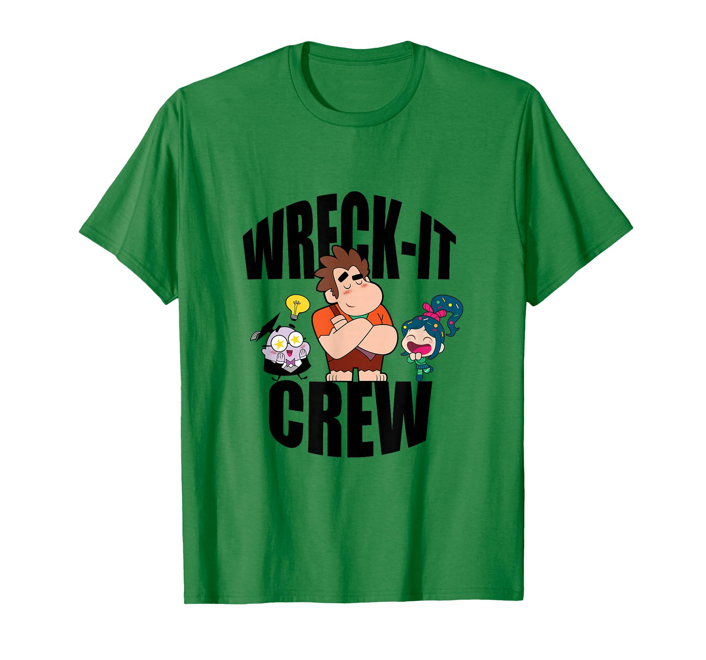 Disney Wreck-It Ralph Wreck-It Crew Chibi Group Shot T-Shirt