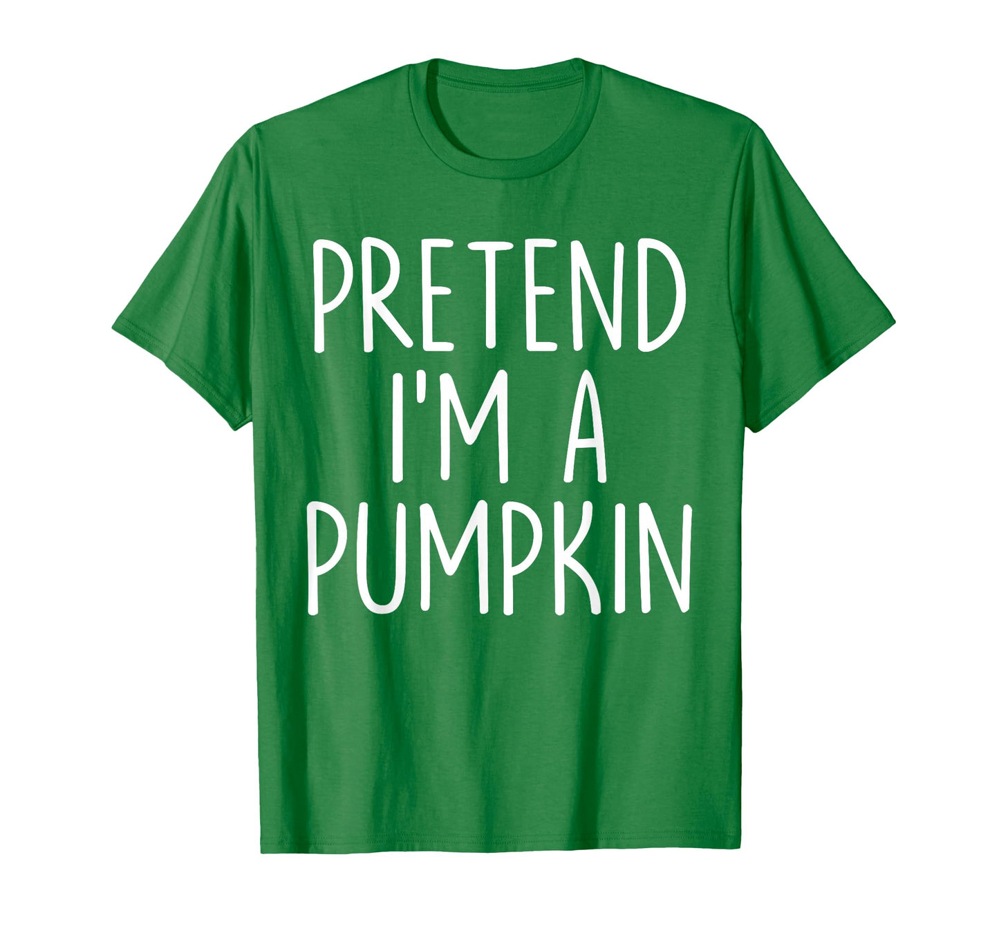 Pretend I'm A Pumpkin Halloween Couples Costume Matching T-Shirt