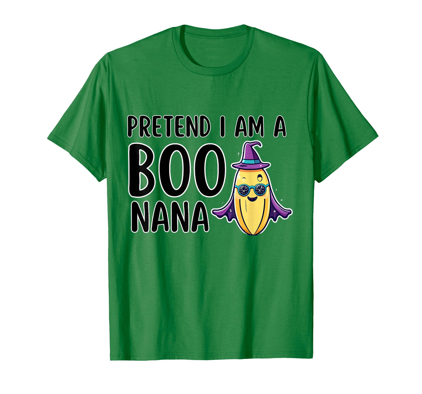 Funny Lazy Halloween Costume Boo Pretend I Am A Banana T-Shirt