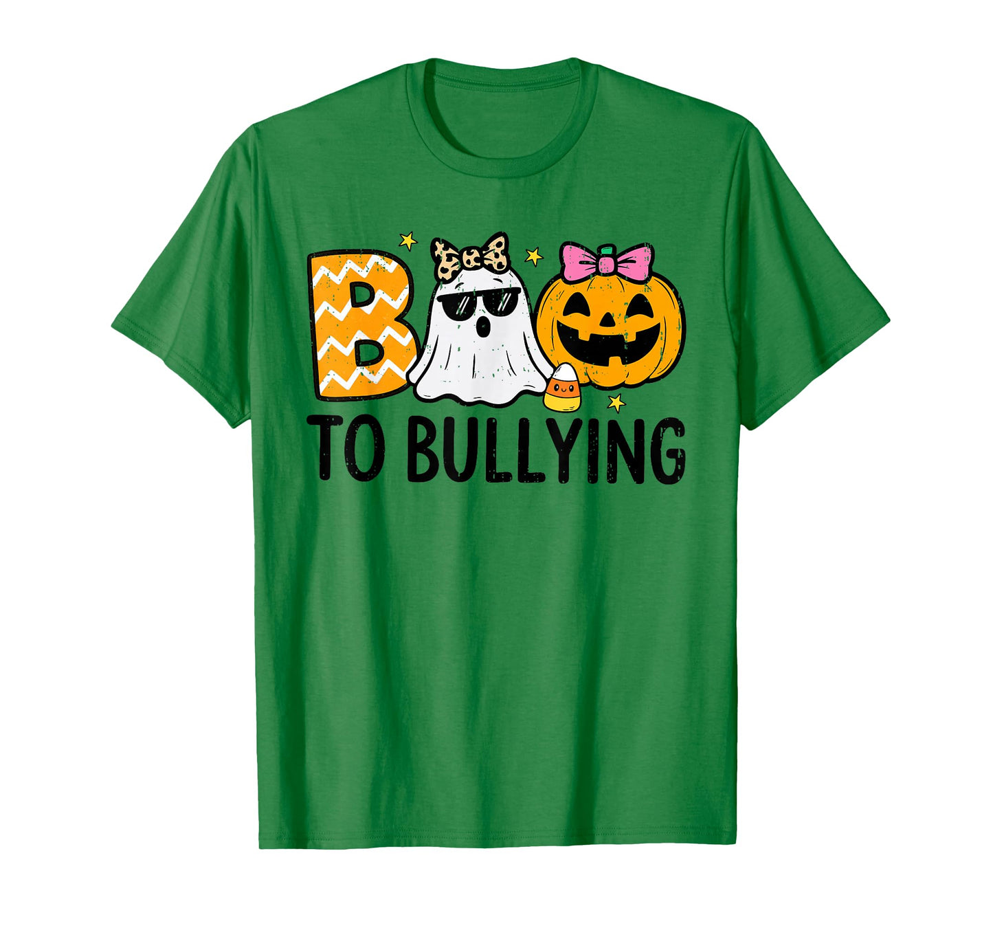 Unity Day Orange Ghost Boo Anti Bullying Halloween Teen Girl T-Shirt