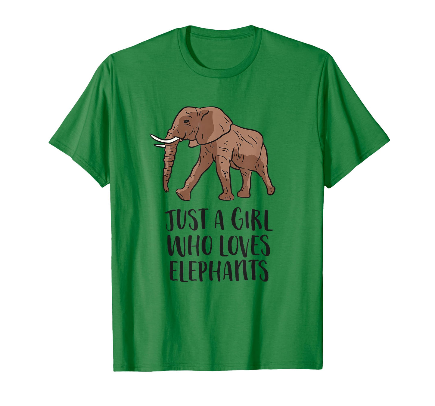 Just a Girl Who Loves Elephants T-Shirt