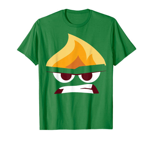 Disney Pixar Inside Out Angry Face Halloween T-Shirt Small