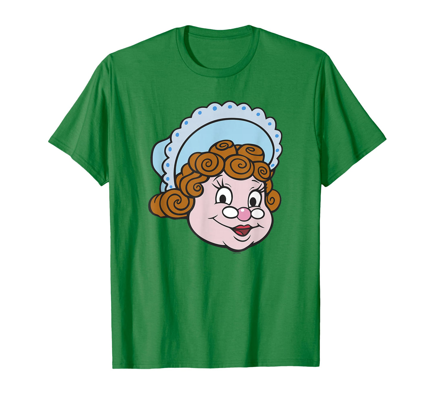 Candy Land Halloween Gramma Nutt Big Face T-Shirt