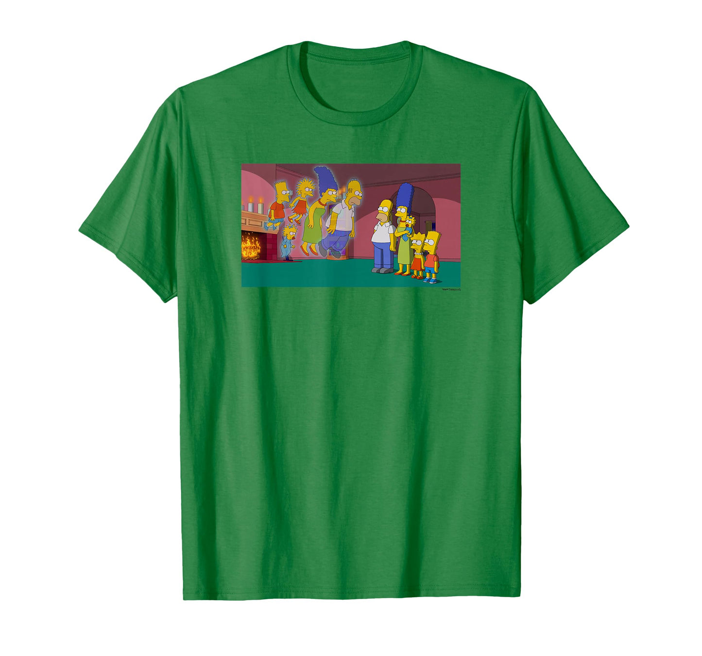 The Simpsons Treehouse Of Horror Halloween Ghost Family T-Shirt