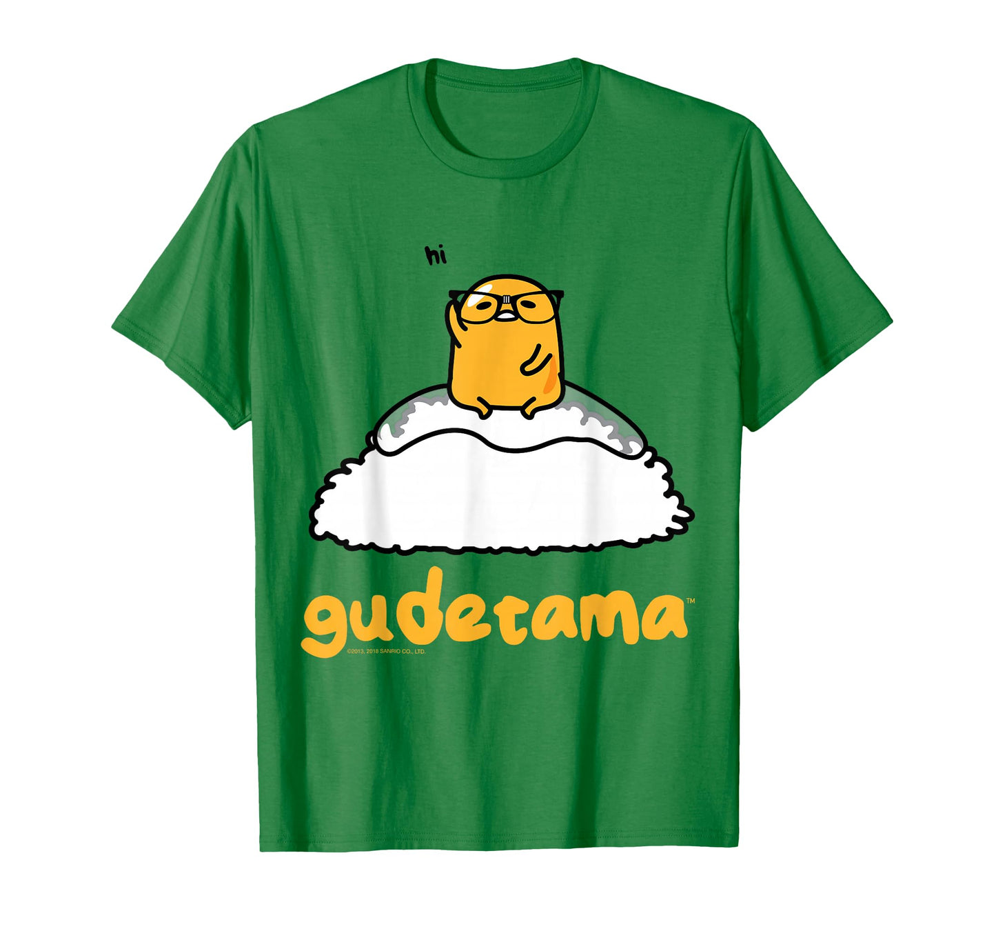 Gudetama Nerd Glasses Tee Shirt T-Shirt