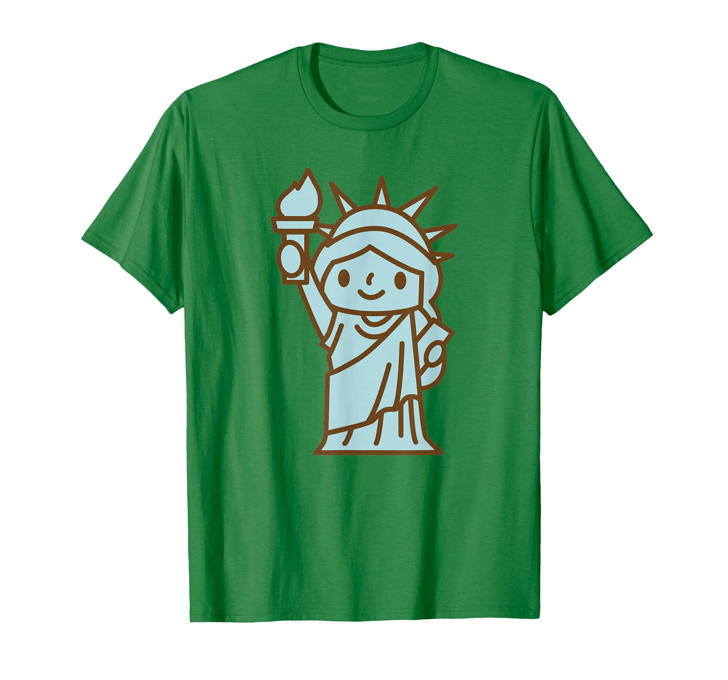 Liberty Statue I Love New York Girl Kids T-Shirt