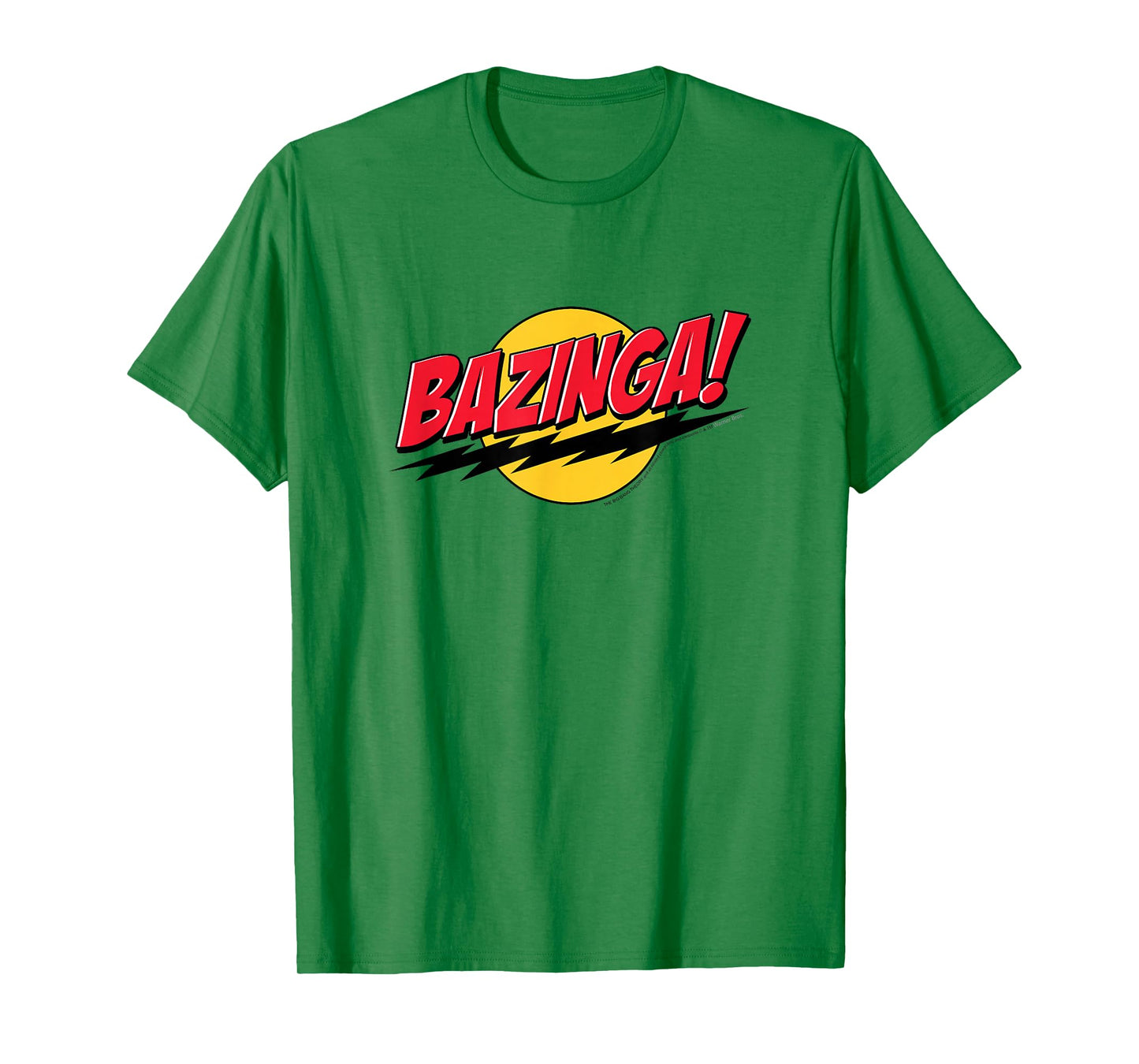 The Big Bang Theory Bazinga! Round Logo TV Show T-Shirt