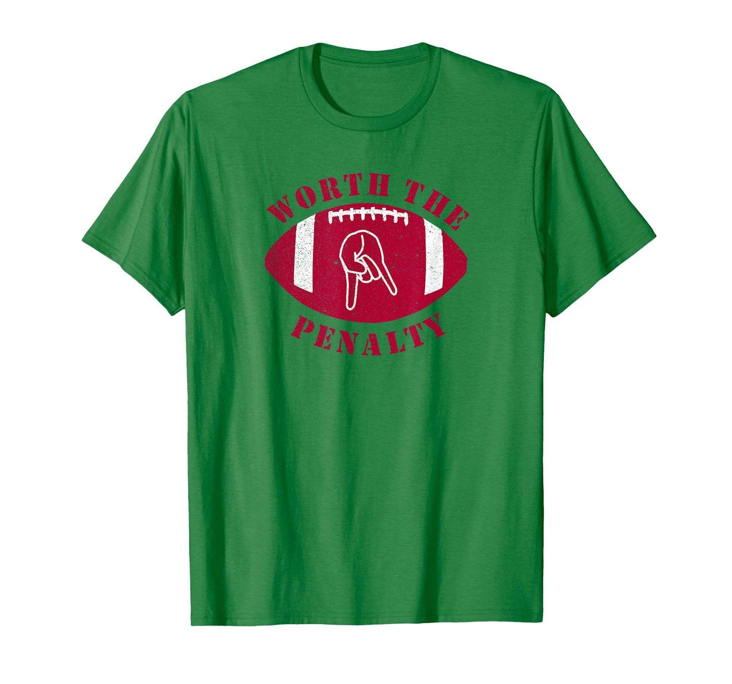 Horns Down Worth The Penalty Oklahoma Texas Red River T-Shirt