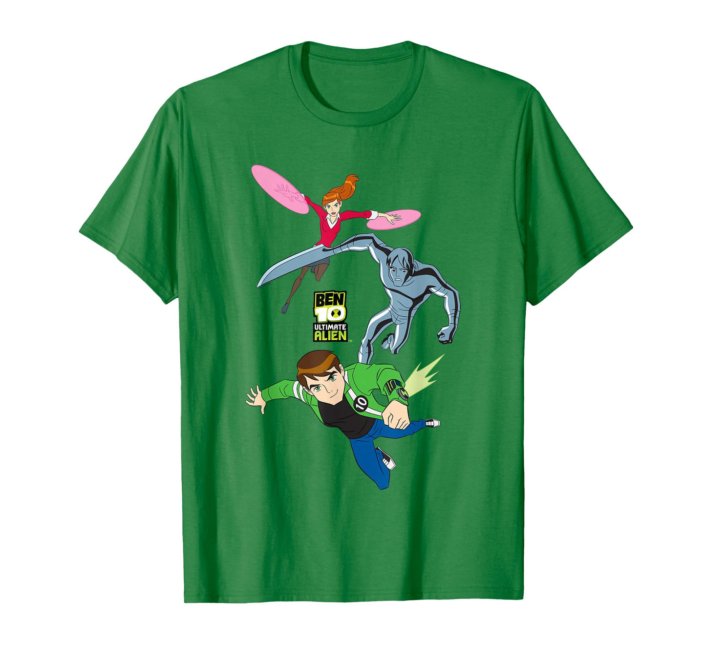 Ben 10 Ultimate Alien: Cosmic Destruction Main Trio Shot T-Shirt