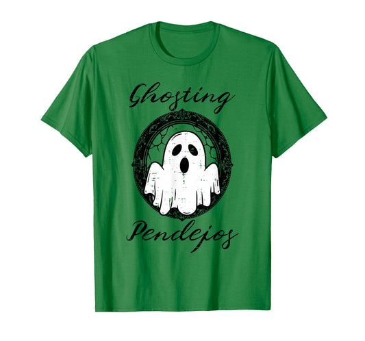 Halloween Ghosting Pendejos Funny Costume Spanish Men Women T-Shirt