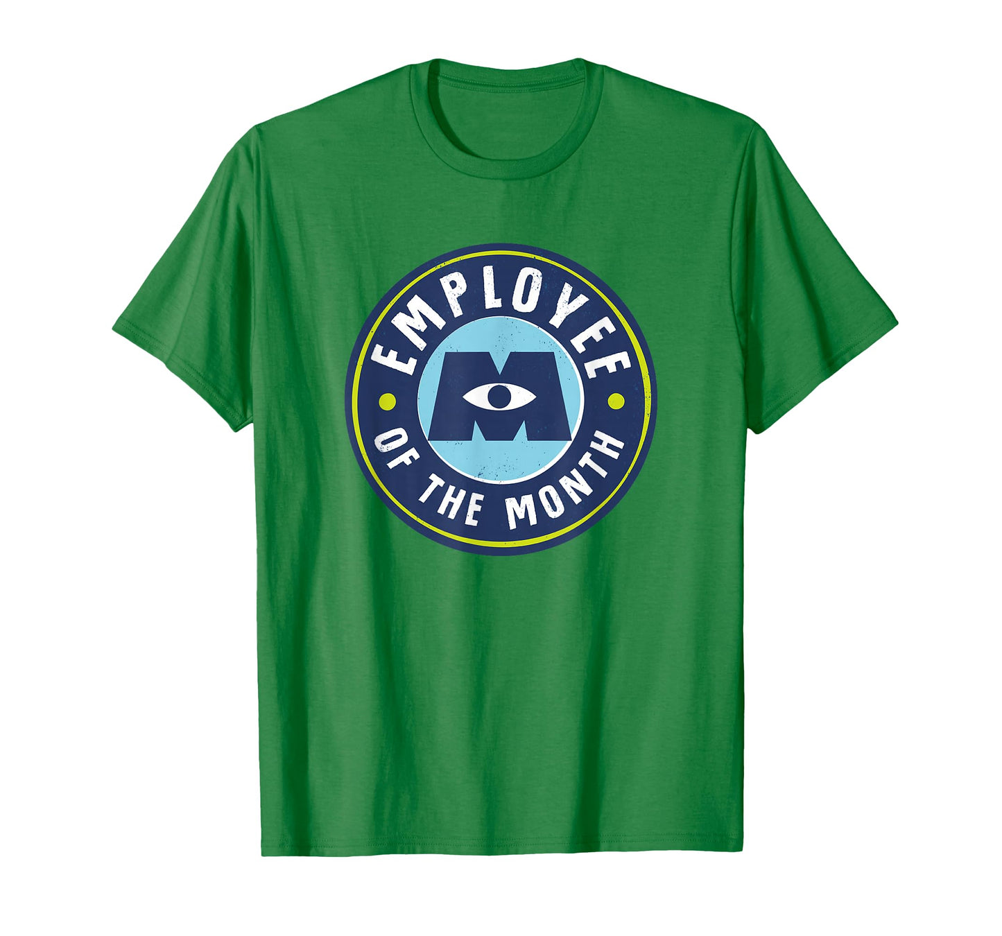 Disney Pixar Monsters, Inc. Employee Of The Month Chest Logo T-Shirt