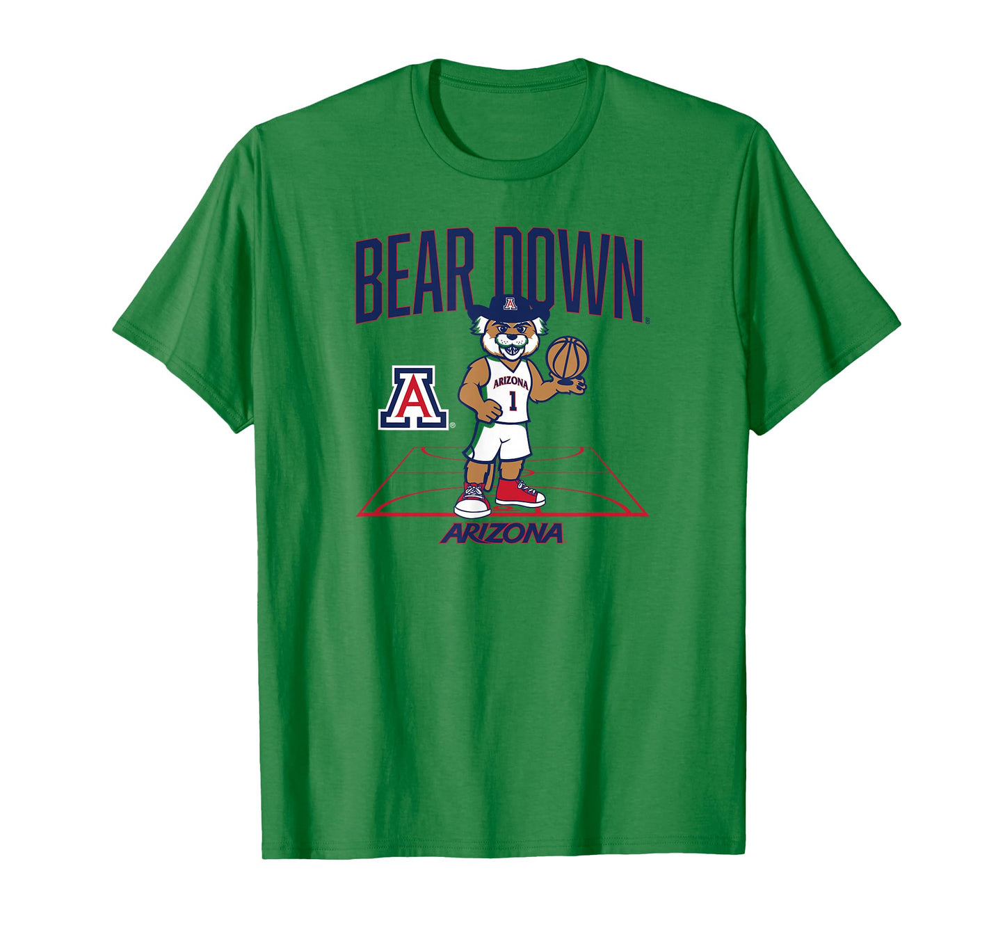 Arizona Basketball: Mascot Court T-Shirt