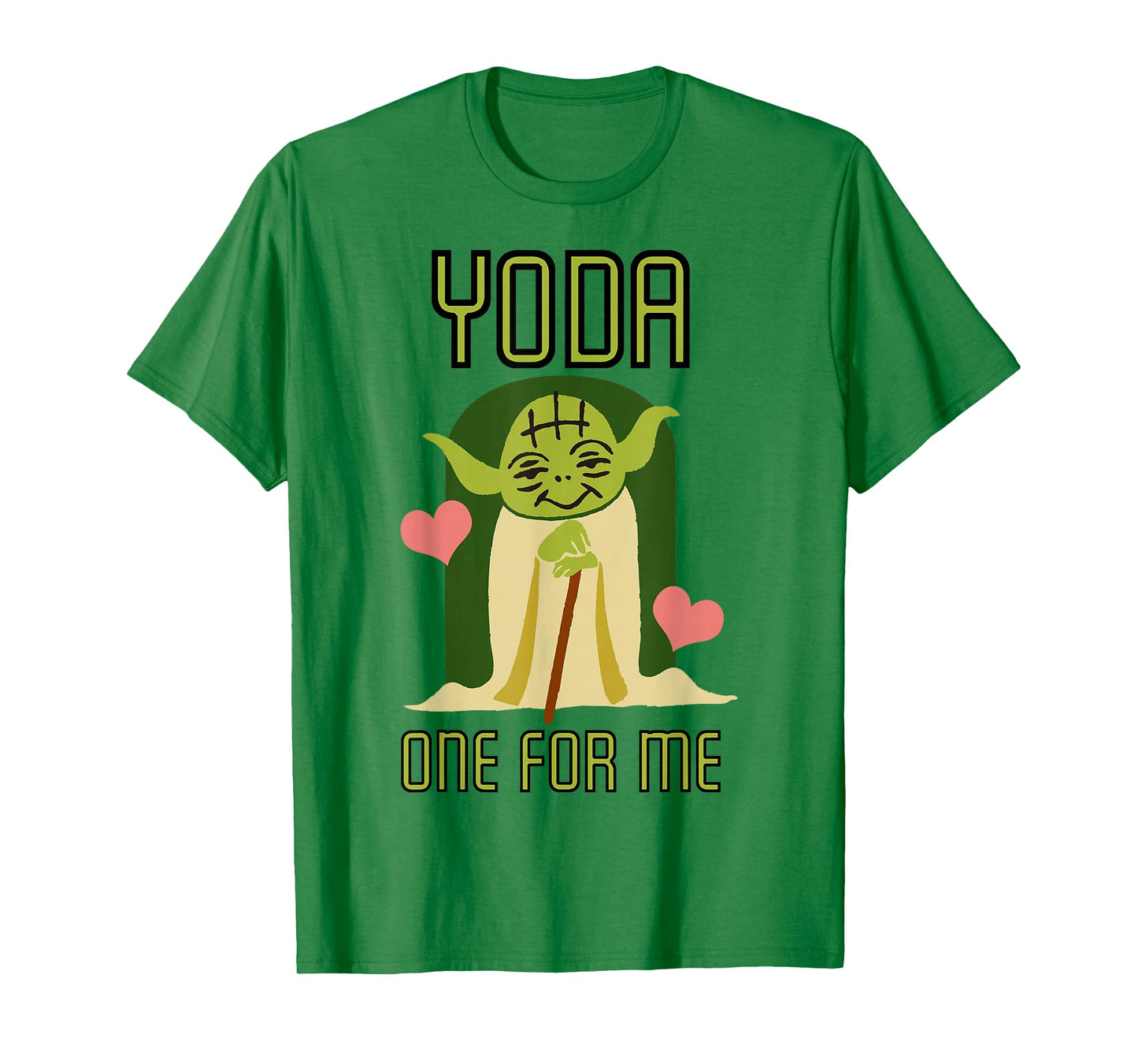 Star Wars Yoda One For Me Cute Valentine's Day Disney+ T-Shirt