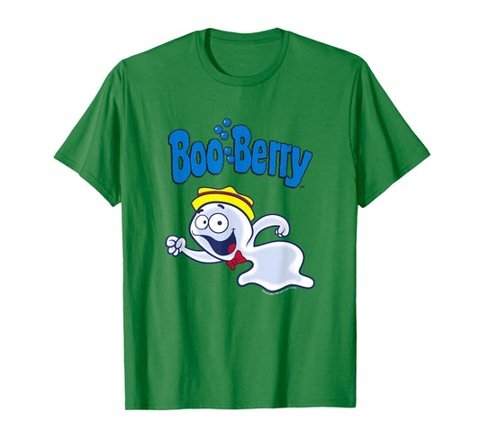 Boo Berry Iconic Funny Ghost Vintage Chest Portrait T-Shirt
