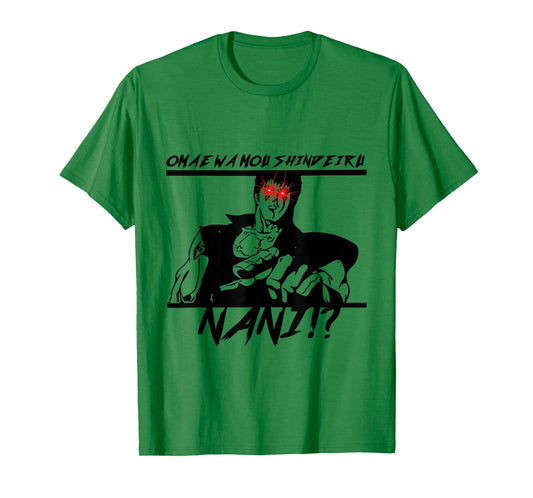 Omae Wa Mou Shindeiru Shirt Otaku Manga Anime Tee T-Shirt
