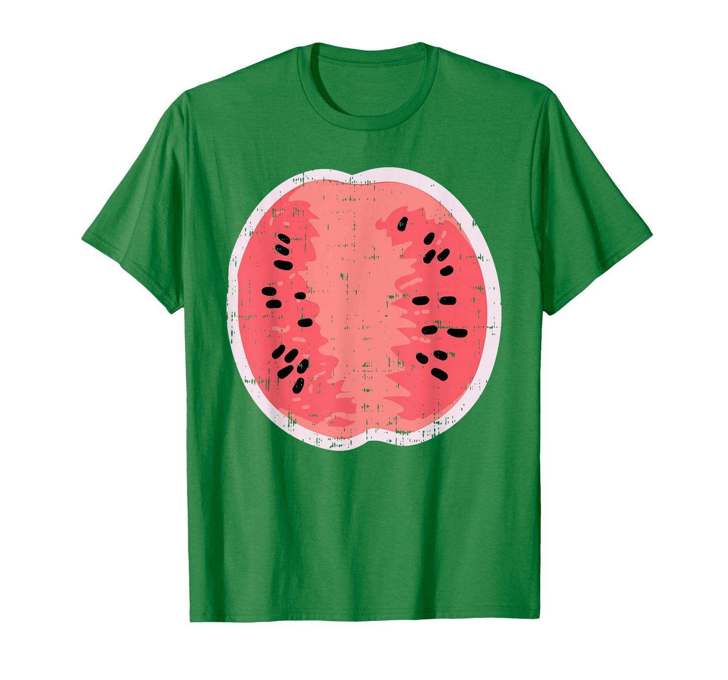 Watermelon Funny Fruit Food Lazy DIY Easy Halloween Costume T-Shirt