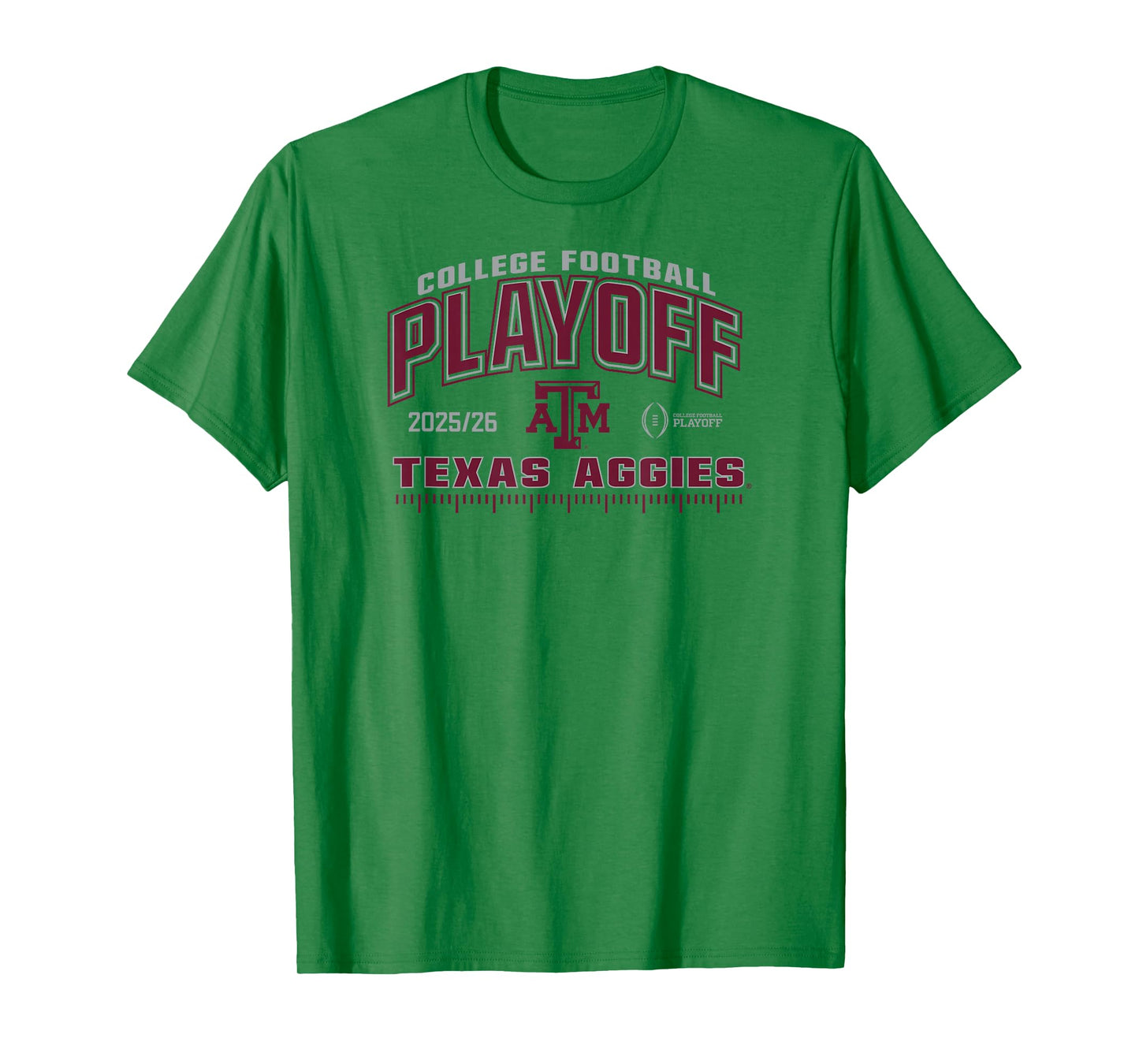 Texas A&M Aggies College Football Playoff CFP 2025-26 White T-Shirt