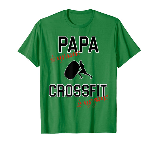 Mens Funny Dad Gifts - Future Dad Crossfit Game T-Shirt