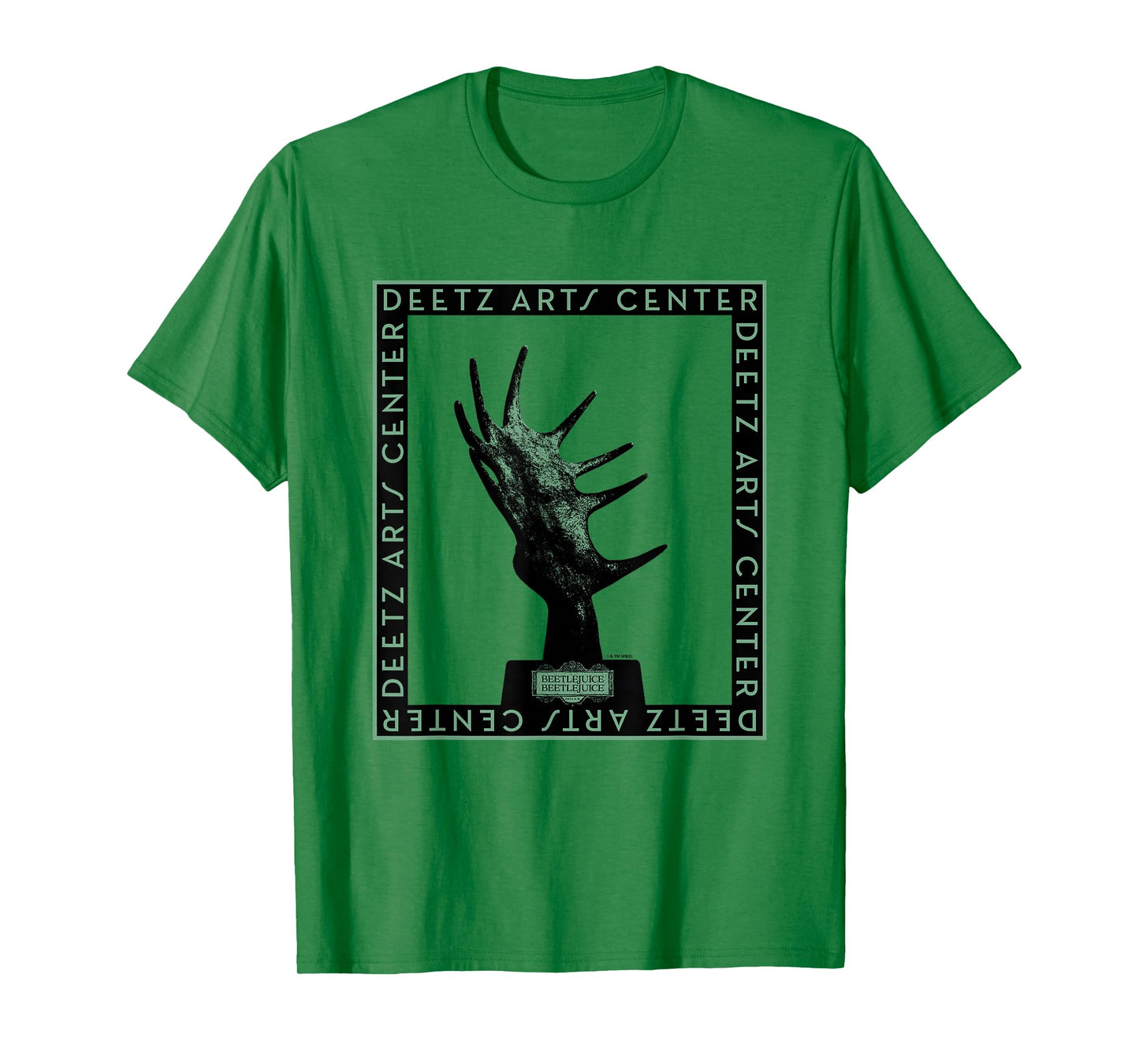 Beetlejuice Beetlejuice Deetz Arts Center Poster T-Shirt