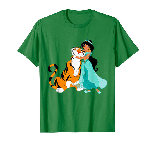 Disney Aladdin Princess Jasmine and Rajah Friends T-Shirt