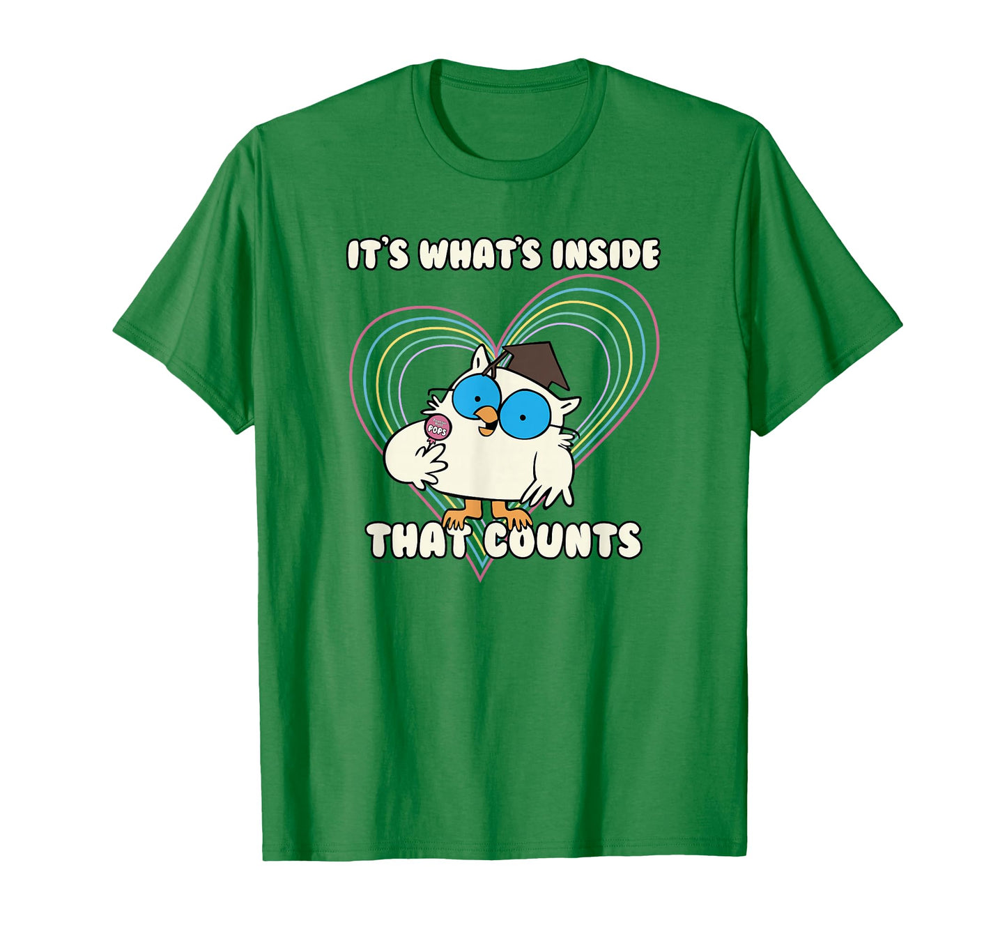 Tootsie Roll Pop It's What's Inside That Counts T-Shirt