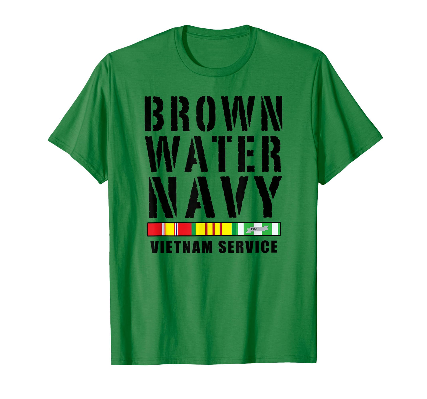 MEDALS OF AMERICA EST. 1976 BROWN WATER NAVY VIETNAM SERVICE T-Shirt