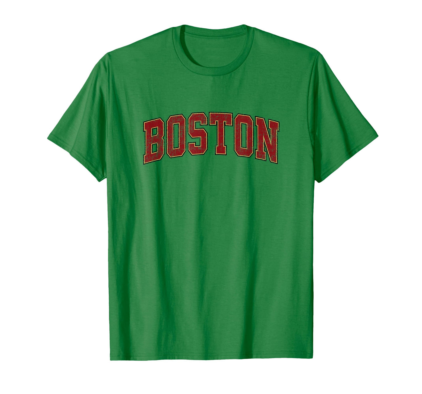 Boston Massachusetts MA Vintage Athletic Sports Design T-Shirt