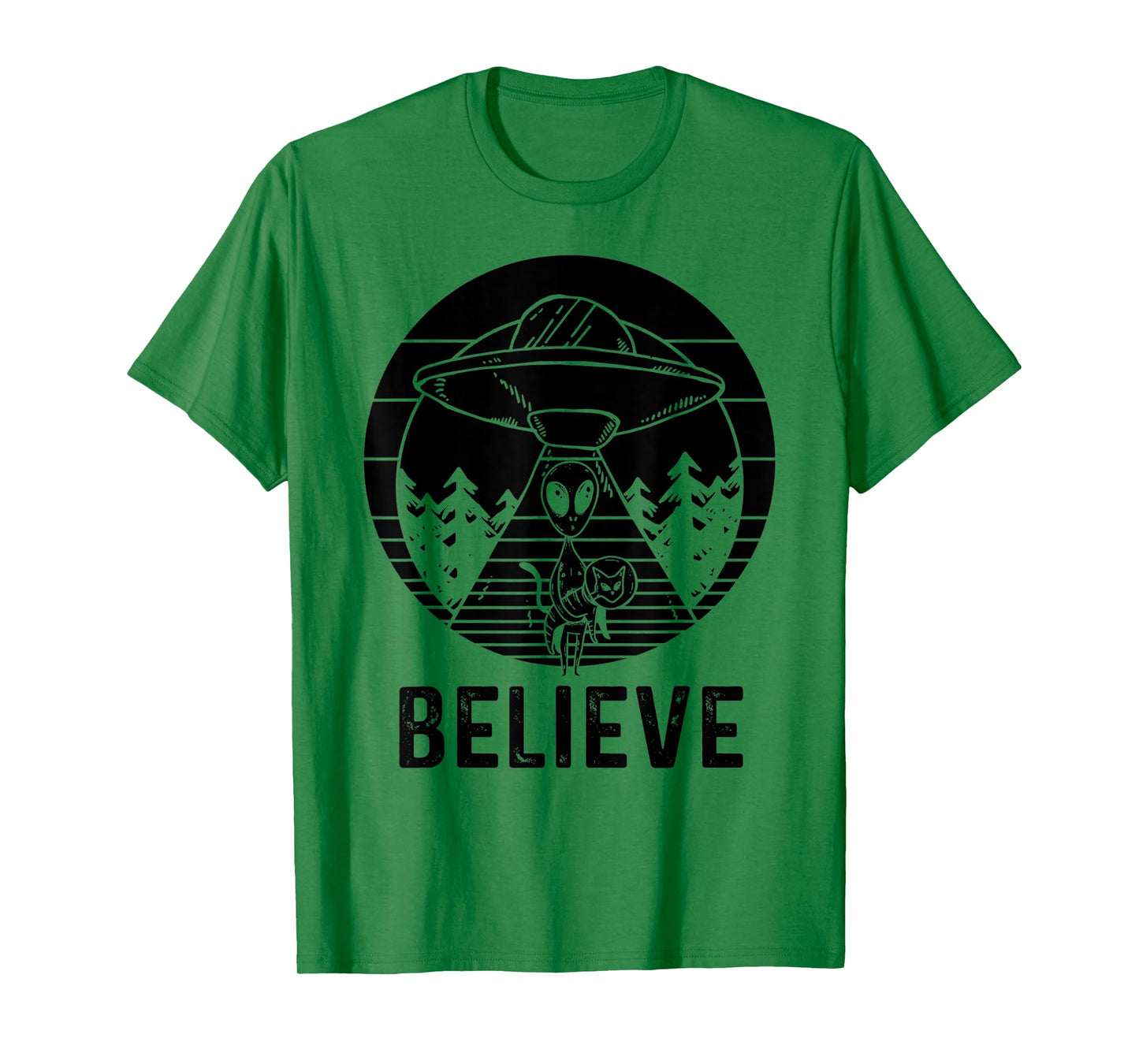 Alien Believe - Alien Shirt Gift For Alien Believer T-Shirt