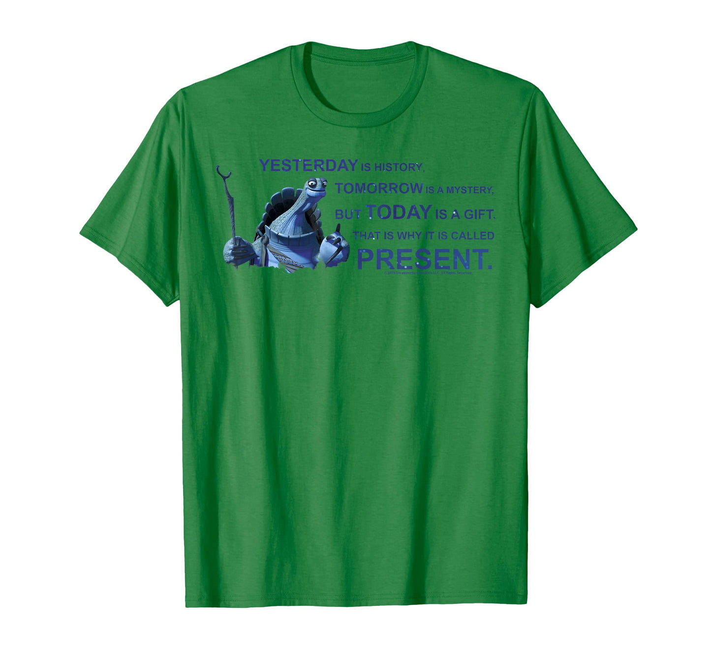 Kung Fu Panda Oogway Quote Portrait T-Shirt